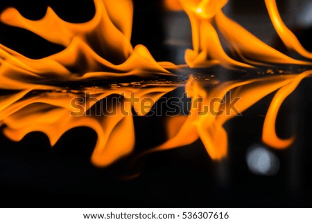 flame frame