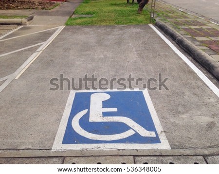 The Disabled Location-based In order to facilitate them to them.