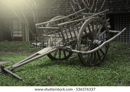 old thai cart
