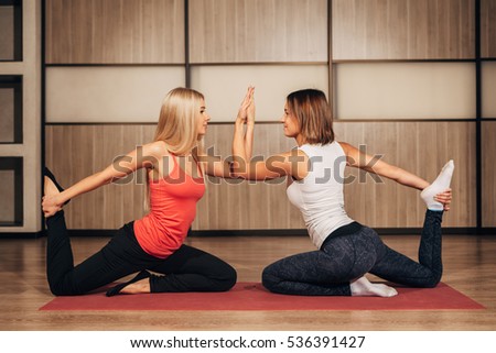 woman in a traditional yoga pose