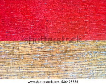 Natural old rustic, washed, red-brown wood texture pattern or wooden background for interior design with copy space for text or image. Close-up tree, wood vintage. Kitchen material. Macro color tree.