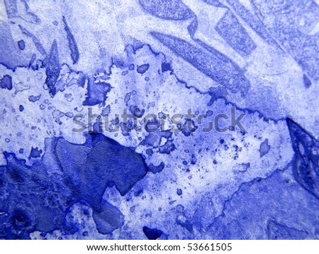 Blue Watercolor Background 2