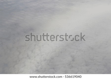 the cloud and sky view from a airplane
