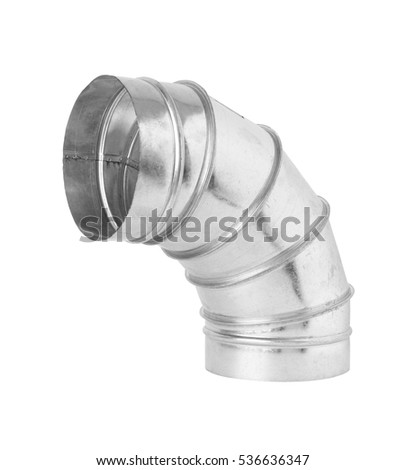 Air Duct Elbow isolated on white background