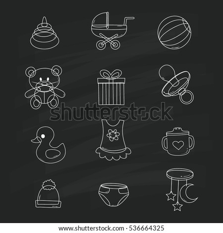 Baby Shop icon vector illustration