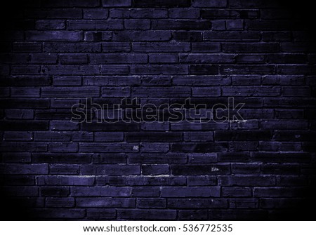Purple Background of old vintage brick wall
