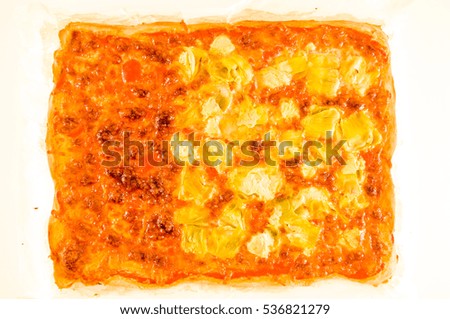 Photo Picture of an Italian Pizza Delicious Food