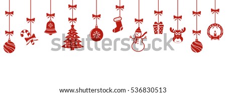 Christmas hanging ornaments background Royalty-Free Stock Photo #536830513