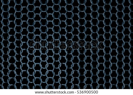 blue cloth macro background three-dimensional rendering, 3D illustration