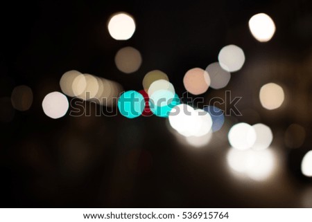 abstract blurred lights background