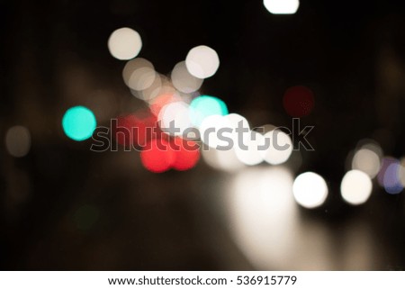 abstract blurred lights background