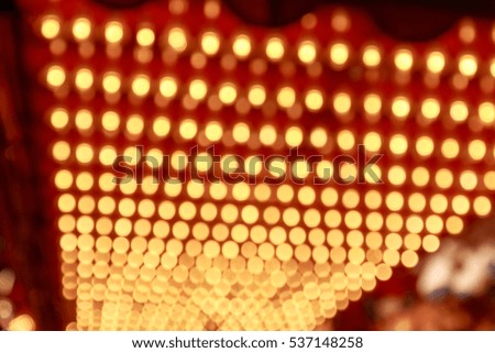 Blurred festive lights for background use