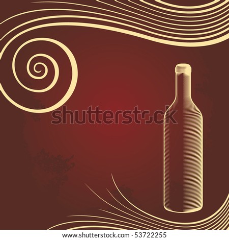 gravure bottle