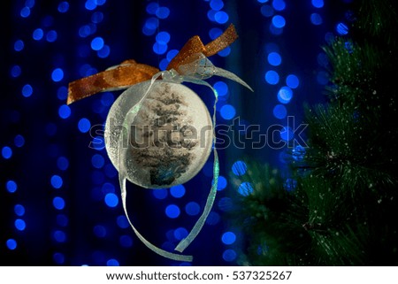 Vintage christmas ball