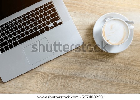 Coffee. computer