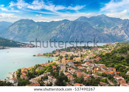 Kotor in a beautiful summer day, Montenegro Royalty-Free Stock Photo #537490267