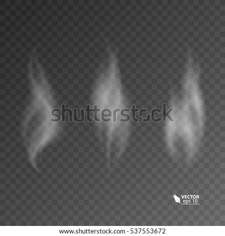 Set of transparent smoke on dark background.
vector 10_eps
