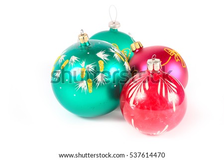 beautiful Christmas decorations for the organization of festive New Year gifts
