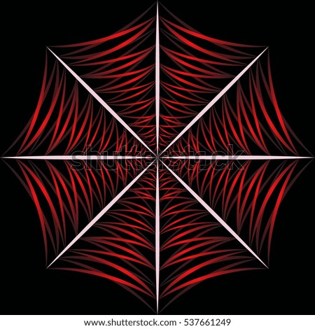 Abstract background spider web. Vector illustration