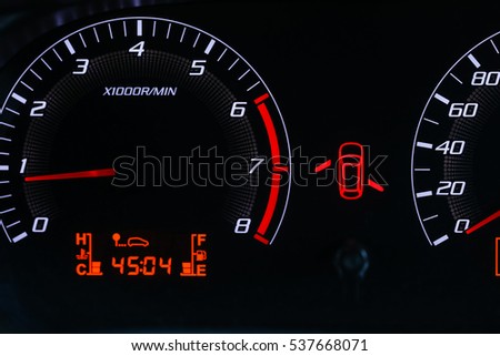 Car dashboard