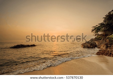 beach sunset 