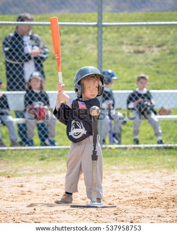 Child Playing Baseball Royalty-Free Stock Photo #537958753