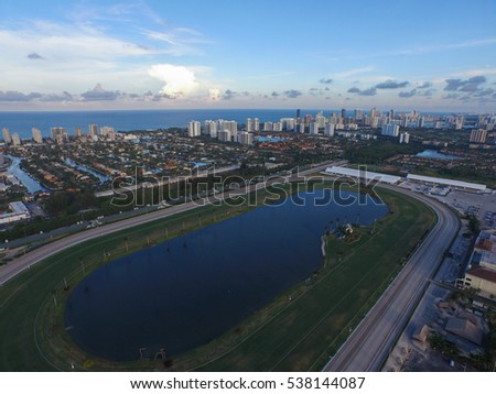 Hallandale Florida Aerial Photo- 1
