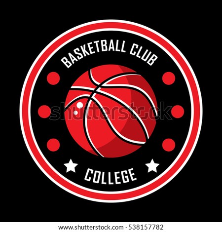 Basketball logo, American logo, Classic logo