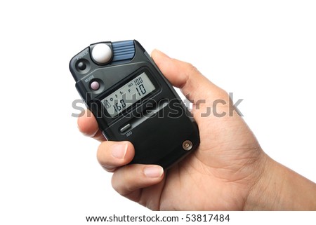 flash meter use by hand