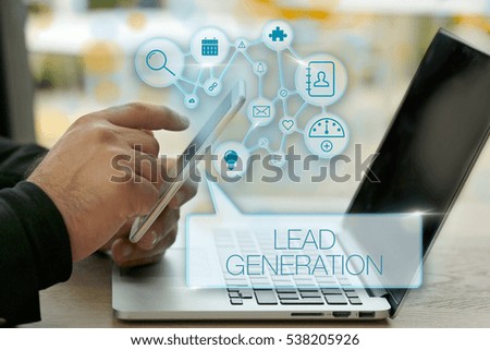 Lead Generation, Business Concept