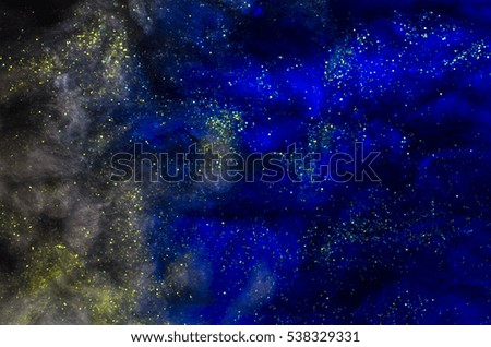 imitation of abstract background outer space