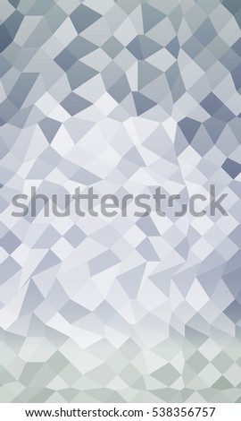 Polygon background silver color. Vector illustration. To implement your design ideas, business subjects, successful presentations.