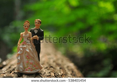 toy wedding couples 