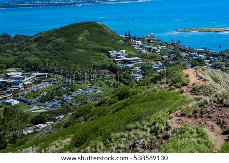 Kaiwa Ridge Trail, Kailua in Oahu Island
