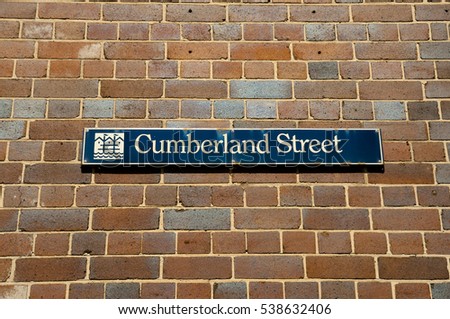 Cumberland Street - Sydney - Australia