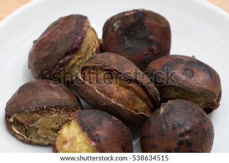 Grilled chestnut