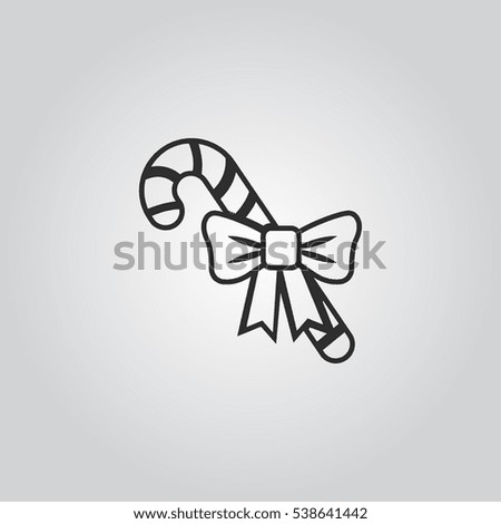 Candy icon with bow