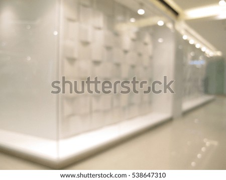 Abstract blur beautiful luxury shopping mall and retail store interior for background