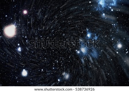 Starry outer space