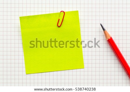 Abstract striped notebook with pencil on white paper line pattern. Blank notebook. picture for add text message or used background on website