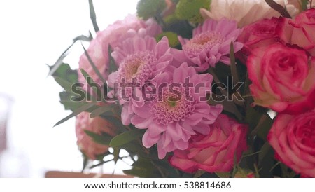decorative bouquet of flowers decorated close up flower