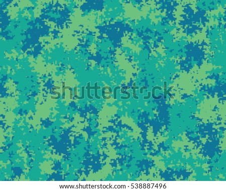 Fashionable camouflage pattern, vector illustration.Military print .Seamless vector wallpaper