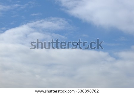 Clouds and Sky background, Nature view, Clear sky, Bird's flying