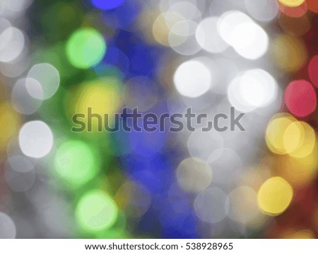 Colorful abstract blurred background for creative Christmas and Happy New year card,