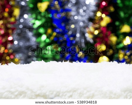 Colorful abstract blurred background for creative Christmas and Happy New year card,