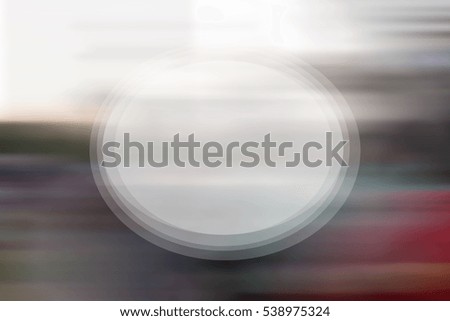 Abstract  blur circle background