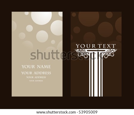 vector business card set, for more business card of this type please visit my gallery