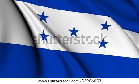 Honduras flag Royalty-Free Stock Photo #53906053