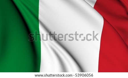 Italy flag Royalty-Free Stock Photo #53906056