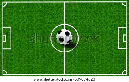 Football field or soccer field texture background.